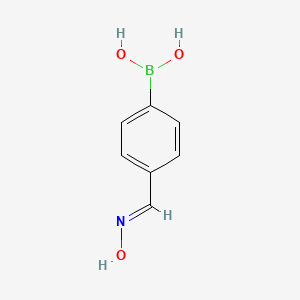 4-(Hydroxyimino)methylphenylboronic acid