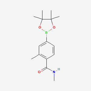 N,2-dimethyl-4-(4,4,5,5-tetramethyl-1,3,2-dioxaborolan-2-yl)benzamide