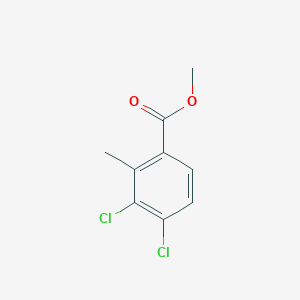 molecular formula C9H8Cl2O2 B13989101 Methyl 3,4-dichloro-2-methylbenzoate 