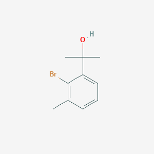 molecular formula C10H13BrO B13989128 2-(2-Bromo-3-methylphenyl)propan-2-ol 