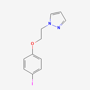 1-[2-(4-Iodophenoxy)ethyl]-1H-pyrazole