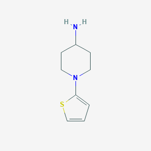 molecular formula C9H14N2S B1398965 1-(Thiophen-2-yl)piperidin-4-amine CAS No. 1248294-11-2