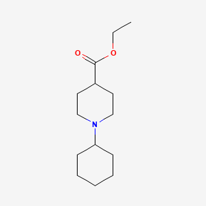 molecular formula C14H25NO2 B1398973 Ethyl 1-cyclohexylpiperidine-4-carboxylate CAS No. 1456348-77-8
