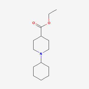 Ethyl 1-cyclohexylpiperidine-4-carboxylate