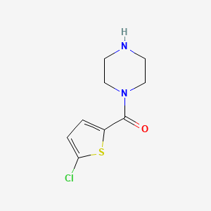 1-(5-Chlorothiophene-2-carbonyl)piperazine