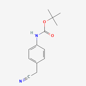 tert-butyl N-[4-(cyanomethyl)phenyl]carbamate