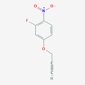 2-Fluoro-1-nitro-4-(prop-2-yn-1-yloxy)benzene