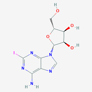 molecular formula C10H12IN5O4 B013990 2-碘腺苷 CAS No. 35109-88-7