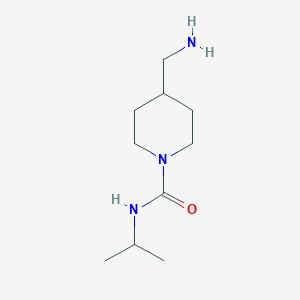 4-(Aminomethyl)-N-(propan-2-yl)piperidine-1-carboxamide