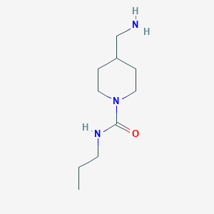 4-(aminomethyl)-N-propylpiperidine-1-carboxamide