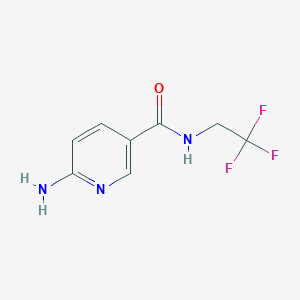 6-Amino-N-(2,2,2-trifluoroethyl)-nicotinamide