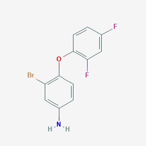 3-Bromo-4-(2,4-difluorophenoxy)aniline