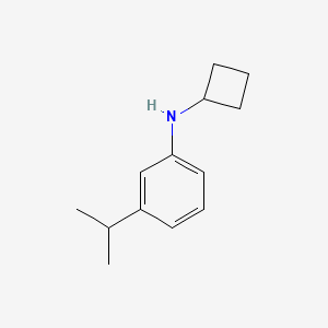 Cyclobutyl-(3-isopropylphenyl)-amine