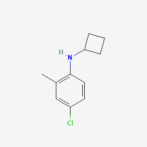 4-chloro-N-cyclobutyl-2-methylaniline