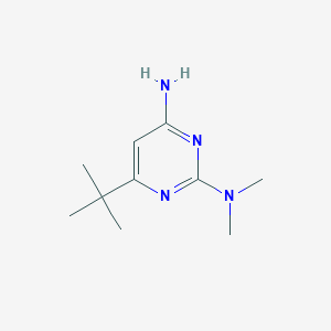 6-(tert-butyl)-N2,N2-dimethylpyrimidine-2,4-diamine