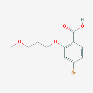 4-Bromo-2-(3-methoxypropoxy)benzoic acid