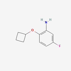 2-Cyclobutoxy-5-fluoroaniline