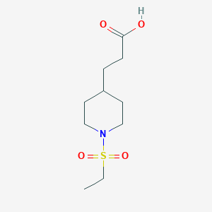 3-(1-Ethanesulfonylpiperidin-4-yl)-propionic acid