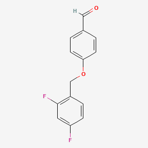 4-(2,4-Difluorobenzyloxy)benzaldehyde