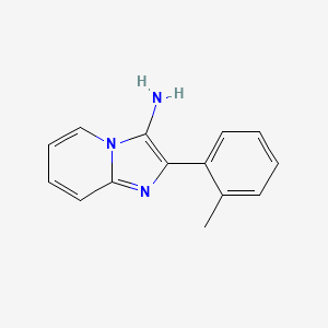 2-(o-Tolyl)imidazo[1,2-a]pyridin-3-amine