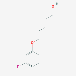 5-(3-Fluorophenoxy)pentan-1-ol