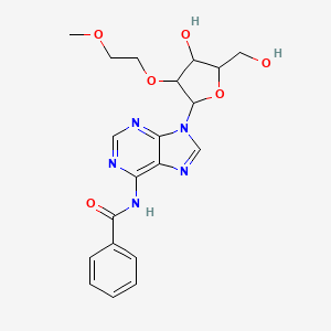 molecular formula C20H23N5O6 B13990801 N6-Benzoyl-2'-O-Methoxyethyladdenosine 