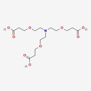 molecular formula C15H27NO9 B1399082 Tri-(PEG1-C2-acid) 
