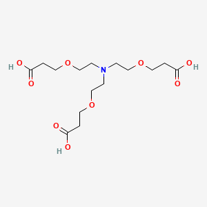 molecular formula C15H27NO9 B1399082 Tri(carboxyethyloxyethyl)amine CAS No. 1381861-95-5