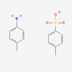 molecular formula C14H17NO3S B13990837 p-Toluidine p-toluenesulfonate CAS No. 14034-62-9
