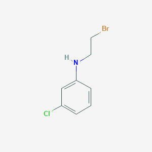 molecular formula C8H9BrClN B13990896 N-(2-bromoethyl)-3-chloroaniline CAS No. 791727-29-2