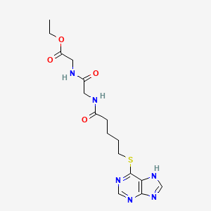 molecular formula C16H22N6O4S B13990994 Butodicin CAS No. 22181-95-9