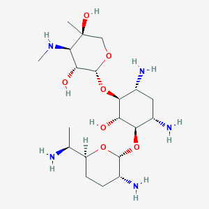 molecular formula C20H41N5O7 B013991 gentamicin C2a CAS No. 59751-72-3