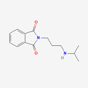 molecular formula C14H18N2O2 B1399105 2-(3-(Isopropylamino)propyl)isoindoline-1,3-dione CAS No. 403998-13-0