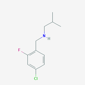 (4-Chloro-2-fluorobenzyl)-isobutylamine