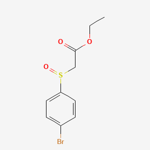 Ethyl 2-(4-bromophenylsulfinyl)acetate