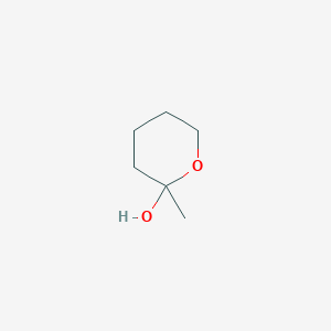 molecular formula C6H12O2 B13991237 2-Methyltetrahydro-2H-pyran-2-ol 