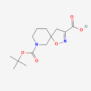 7-(Tert-butoxycarbonyl)-1-oxa-2,7-diazaspiro[4.5]dec-2-ene-3-carboxylic acid