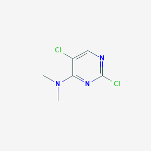 molecular formula C6H7Cl2N3 B13991293 2,5-dichloro-N,N-dimethylpyrimidin-4-amine 
