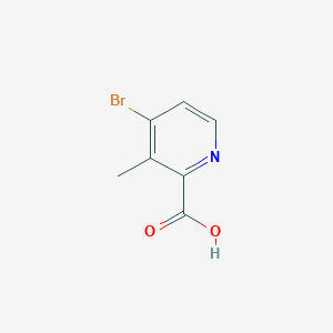 molecular formula C7H6BrNO2 B1399130 4-Bromo-3-methylpicolinic acid CAS No. 1211526-84-9