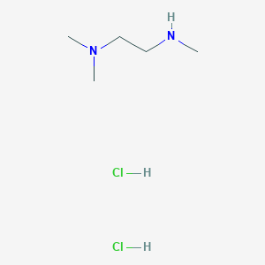 molecular formula C5H16Cl2N2 B1399132 N1,N1,N2-Trimethylethane-1,2-diamine dihydrochloride CAS No. 326888-32-8