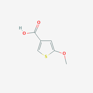 molecular formula C6H6O3S B13991344 5-Methoxythiophene-3-carboxylic acid 