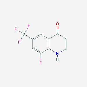 8-fluoro-6-(trifluoromethyl)quinolin-4(1H)-one
