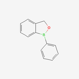 molecular formula C13H11BO B13991420 1-phenyl-3H-2,1-benzoxaborole 