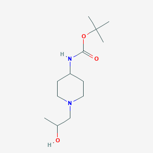 tert-Butyl (1-(2-hydroxypropyl)piperidin-4-yl)carbamate