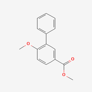 molecular formula C15H14O3 B13991515 Methyl 6-methoxybiphenyl-3-carboxylate 