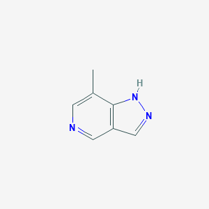 molecular formula C7H7N3 B1399153 7-Methyl-1H-pyrazolo[4,3-c]pyridine CAS No. 1049730-76-8