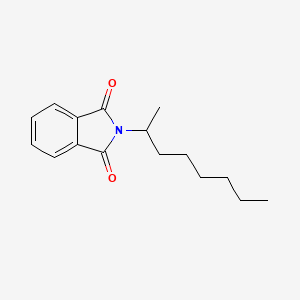 molecular formula C16H21NO2 B13991588 2-(Octan-2-yl)-1h-isoindole-1,3(2h)-dione CAS No. 5440-75-5