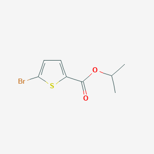 molecular formula C8H9BrO2S B1399159 丙烷-2-基 5-溴噻吩-2-甲酸酯 CAS No. 1174013-07-0