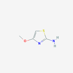 molecular formula C4H6N2OS B13991862 4-Methoxythiazol-2-amine 