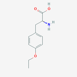 molecular formula C11H15NO3 B139919 o-Ethyl-d-tyrosine CAS No. 127419-60-7